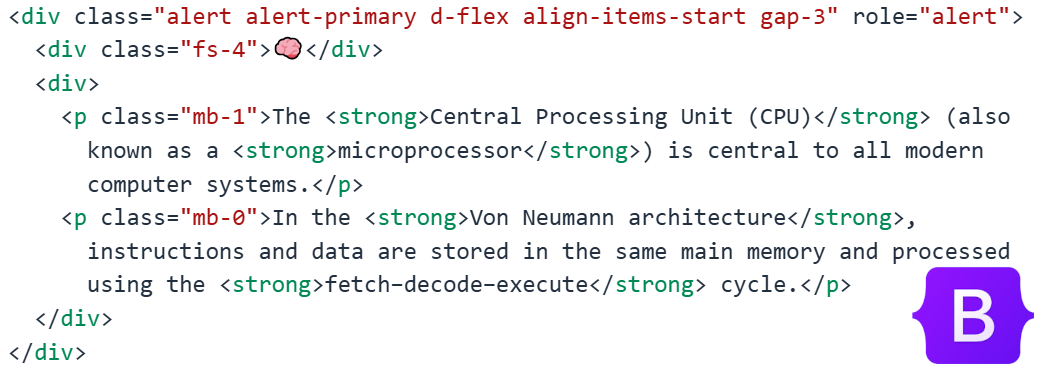Making Moodle Pages More Engaging with Bootstrap