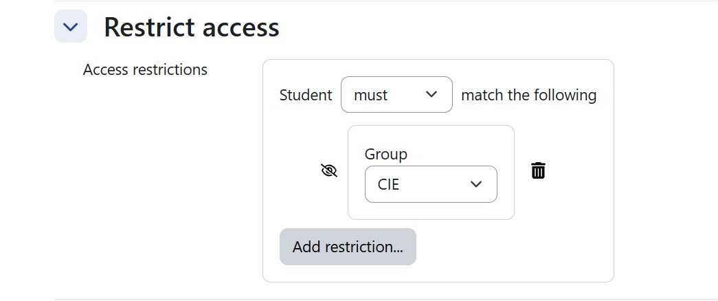 Using Groups in Moodle for Differentiation